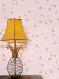Mini Moderns Star-Ling Rose Wallpaper in Marais/Gold color - British product