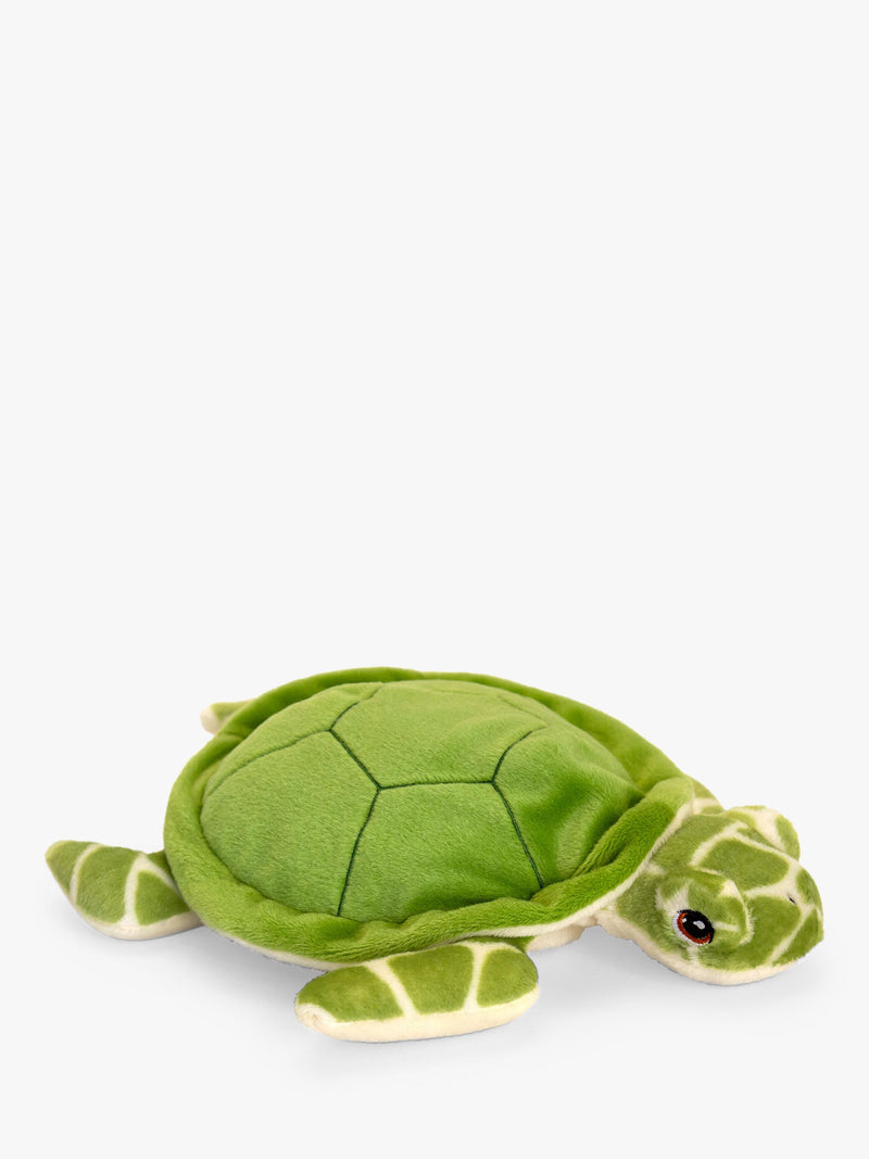 Turtle Plush Soft Toy with Embroidered Detailing, 25cm