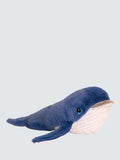 Keel Toys Keeleco whale soft toy from the Sealife Collection, 25cm, UK version