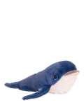 Keel Toys Keeleco whale soft toy from the Sealife Collection, 25cm, UK version