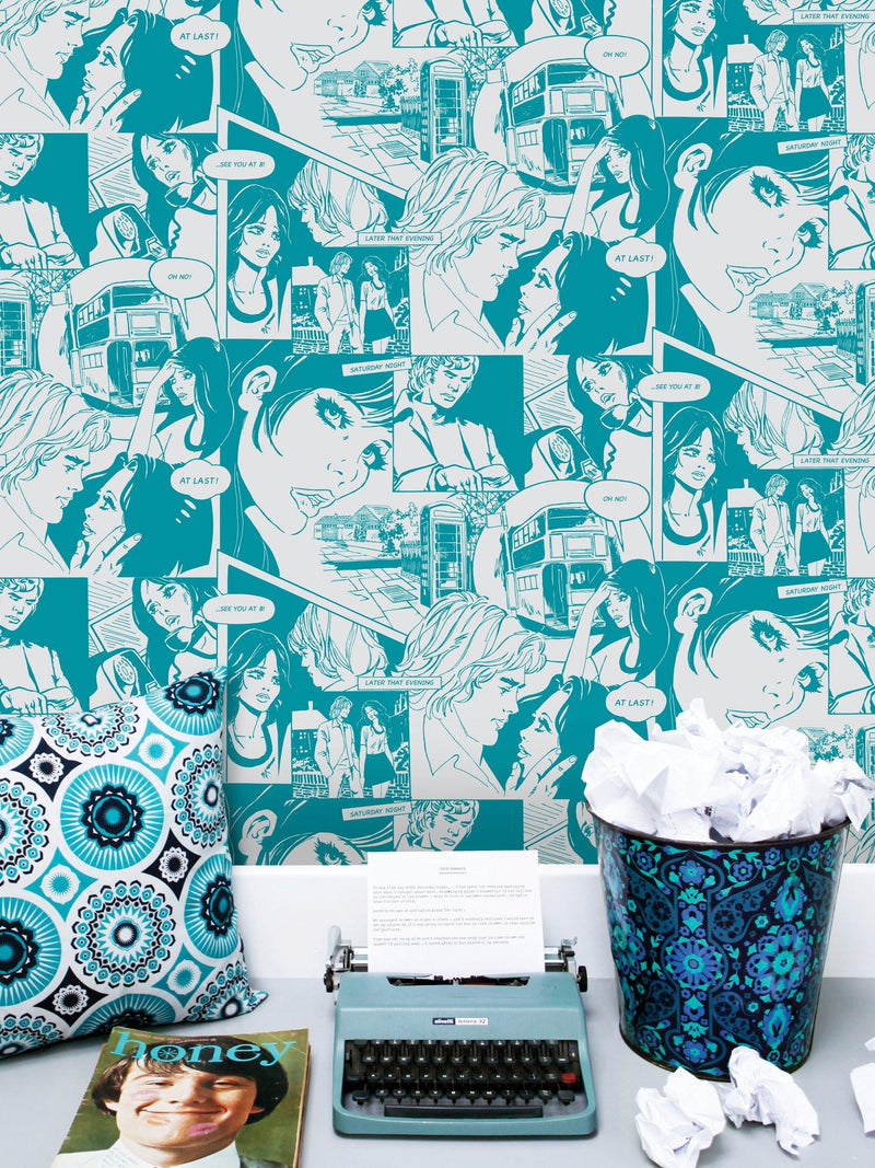 Mini Moderns True Romance wallpaper roll, UK version