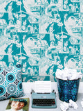 Mini Moderns True Romance wallpaper roll, UK version