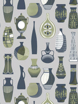 John Lewis Mini Moderns Vessel Wallpaper, Concrete (H6 x W6 x D52cm)- Buy online at McGrocer