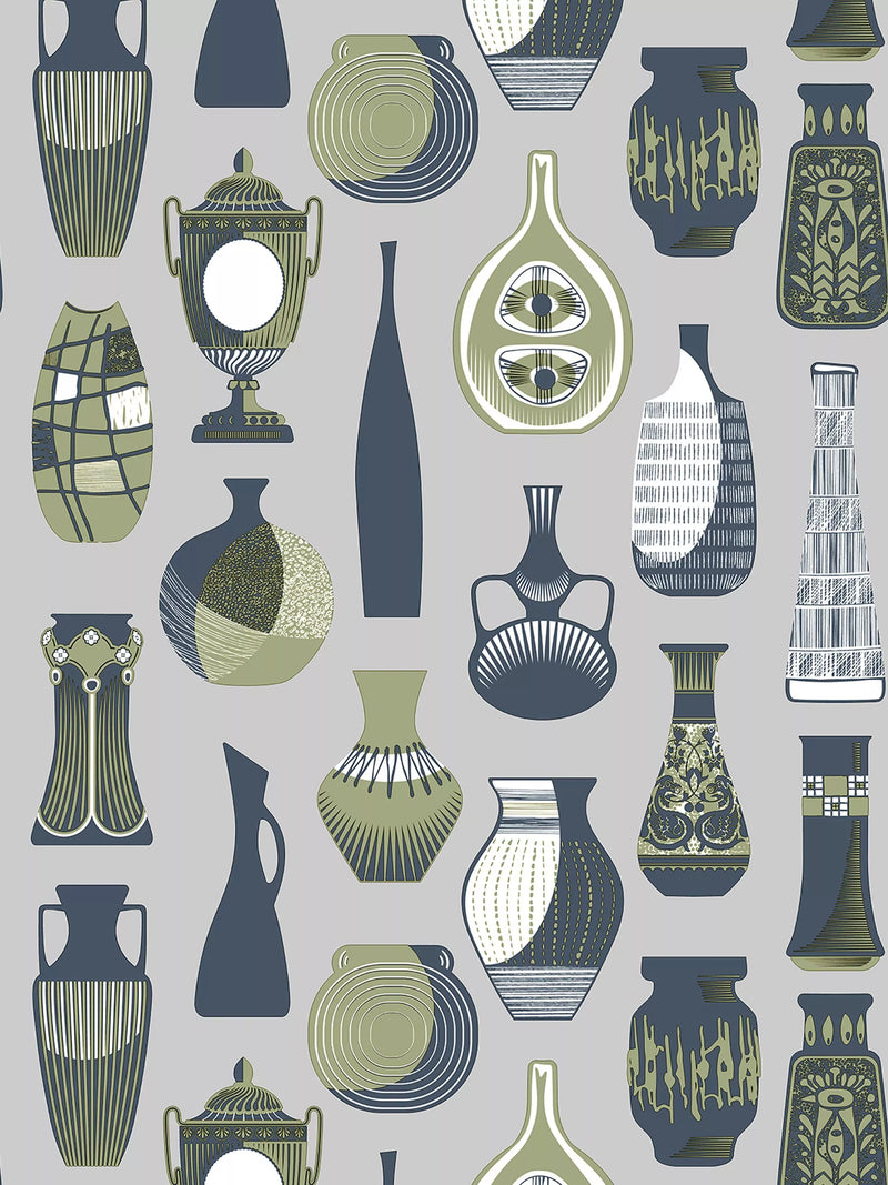 Mini Moderns Vessel wallpaper Concrete (British brand)