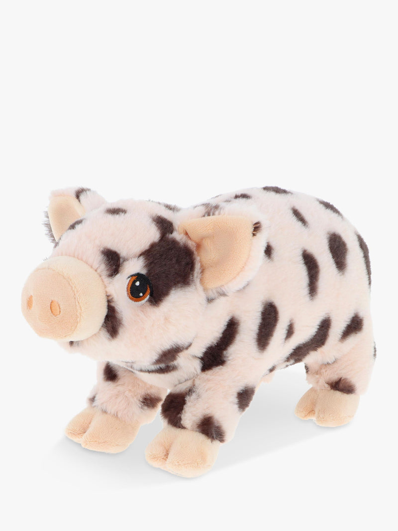 Spotty Pig Plush Soft Toy 28cm Made from Recycled Materials