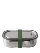 John Lewis black+blum Large Stainless Steel Leak-Proof Lunch Box 1L Olive- Buy online at McGrocer