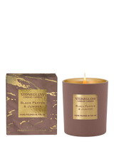 John Lewis Stoneglow Luna Black Pepper & Juniper Scented Candle 220g- Buy online at McGrocer