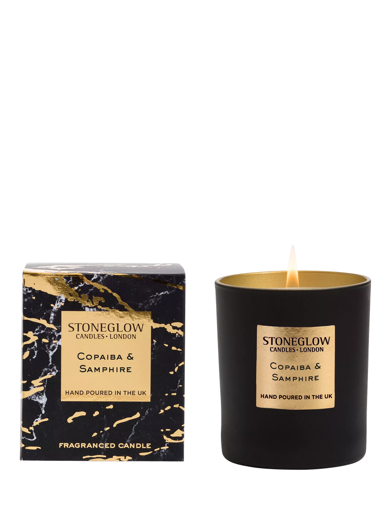Stoneglow Luna Copaiba & Samphire scented candle 220g - British product