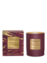 John Lewis Stoneglow Luna Sanguinelli & Petitgrain Scented Candle 220g- Buy online at McGrocer