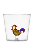 Ichendorf Milano rooster glass tumbler 350ml (British brand)