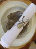 Culinary Concepts stag napkin rings set of 4 - British product