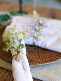 Culinary Concepts stag napkin rings set of 4 - British product
