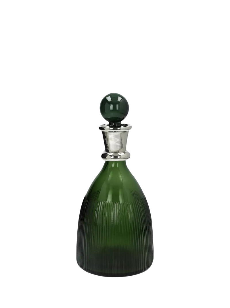 Culinary Concepts Emerald Glass Port Decanter 800ml - British product