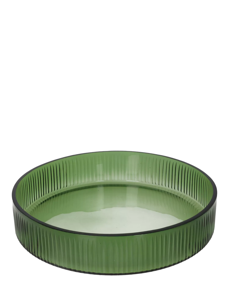 Culinary Concepts glass tray emerald 31cm - British product