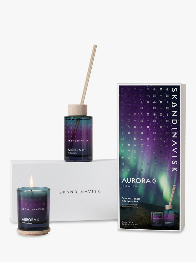 SKANDINAVISK Aurora home fragrance gift set, imported from the UK