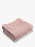 MORI baby cotton bamboo cellular blanket pack of 2 (British brand)