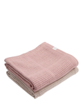 MORI Baby Cotton Blend Cellular Blanket Pack of 2