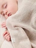 MORI baby cotton bamboo cellular blanket pack of 2 (British brand)