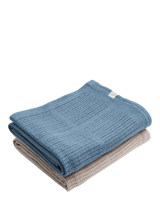 John Lewis MORI Baby Cotton Blend Cellular Blanket Pack of 2- Buy online at McGrocer