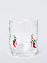 John Lewis John Lewis Chilli Icon Glass Tumbler, 360ml, Clear- Buy online at McGrocer