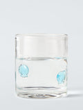 John Lewis scallop shell glass tumbler 375ml, imported from the UK