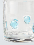 John Lewis scallop shell glass tumbler 375ml, imported from the UK