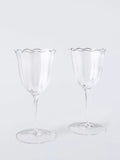 John Lewis tulip wine glasses set of 2 100ml - British product