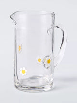 John Lewis John Lewis Daisy Icon Glass Jug, Clear, 1.3L- Buy online at McGrocer
