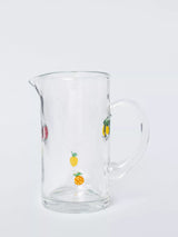 John Lewis John Lewis Mixed Fruits Icon Glass Jug Clear 1.3L- Buy online at McGrocer