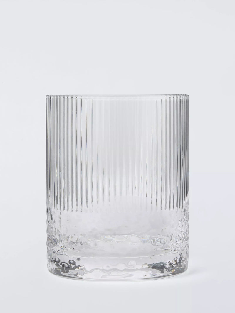 John Lewis optic glass tumbler 370ml, imported from the UK
