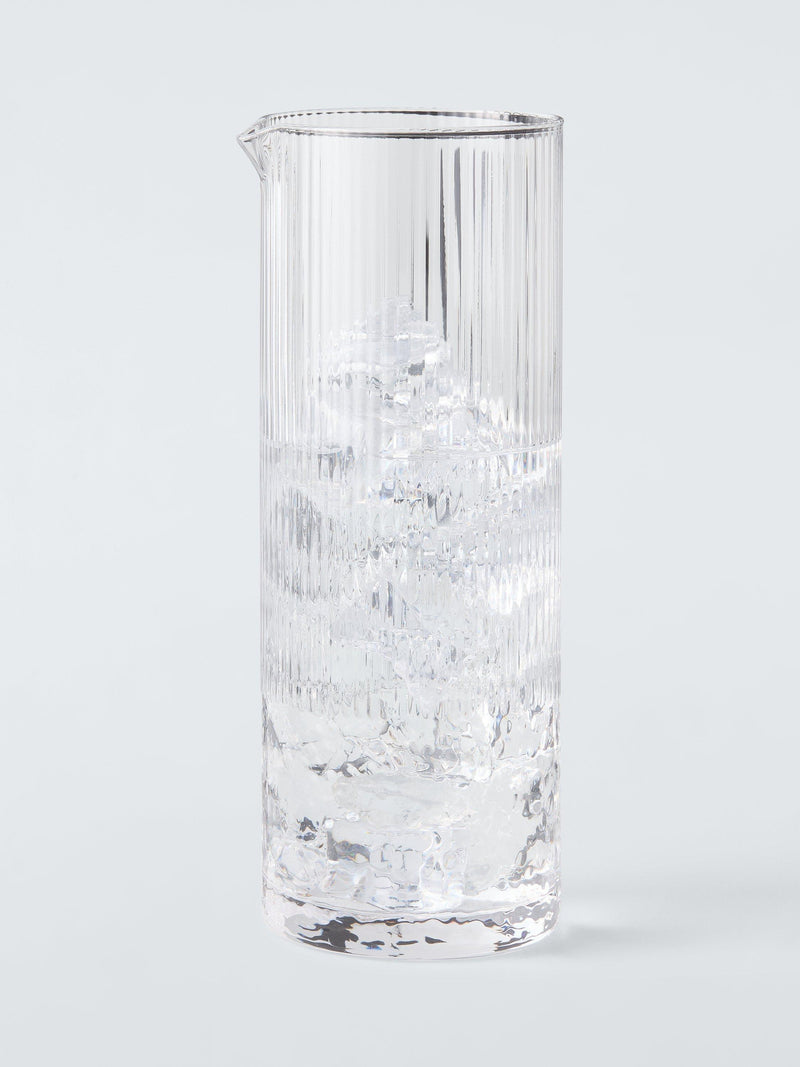 John Lewis clear optic glass carafe 1.2L, UK version