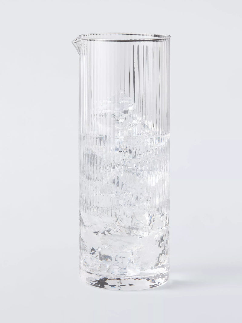 John Lewis clear optic glass carafe 1.2L, UK version