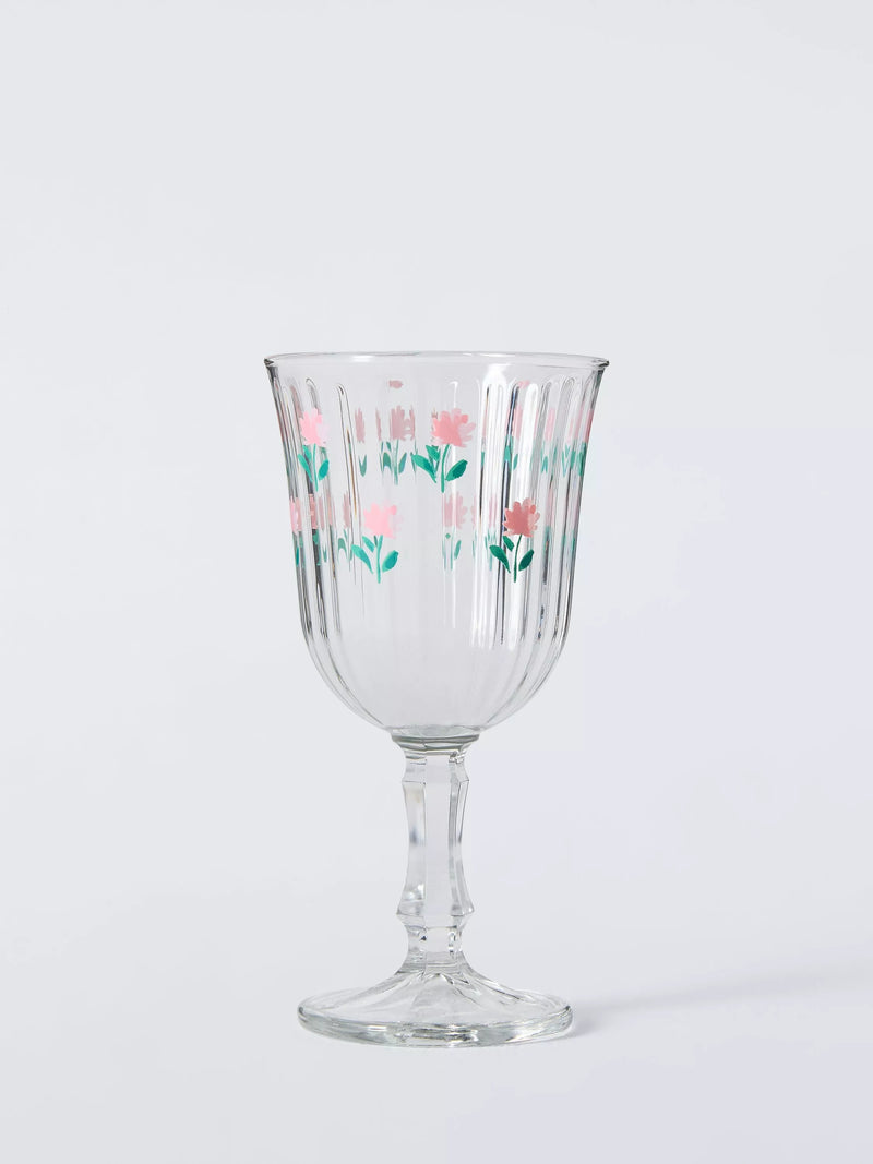 John Lewis Flora wine glass 250ml - British product