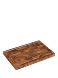 Tala acacia wood chopping board with juice grooves 42cm, imported from the UK