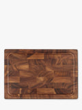 Tala acacia wood chopping board with juice grooves 42cm, imported from the UK
