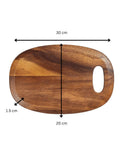 Tala oblong acacia wood chopping board 30cm - British product