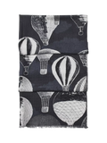 Aspinal of London printed wool scarf, imported from the UK