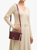 Aspinal of London woven leather crossbody camera bag, UK version