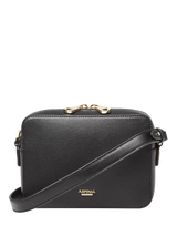 John Lewis Aspinal of London Leather Crossbody Camera Bag Black- Buy online at McGrocer