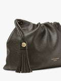 Aspinal of London Soho pebble leather large crossbody pouch - British product