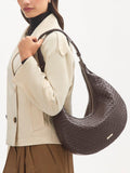 Aspinal of London Hudson handbag in chocolate leather (British brand)