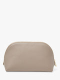 Aspinal of London makeup case taupe leather (British brand)
