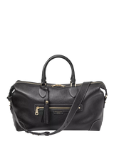 John Lewis Aspinal of London The Hudson Pebble Leather Bag in Black- Buy online at McGrocer
