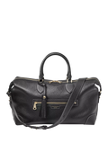 Aspinal of London Hudson bag in black pebble leather, UK version