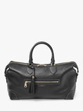 Aspinal of London Hudson bag in black pebble leather, UK version