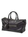 Aspinal of London Hudson bag in black pebble leather, UK version
