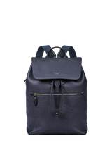 John Lewis Aspinal of London Reporter Leather Backpack Navy- Buy online at McGrocer