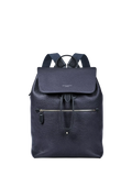 Aspinal of London Reporter Leather Backpack Navy, UK version
