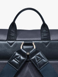 Aspinal of London Reporter Leather Backpack Navy, UK version