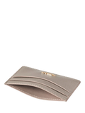 Aspinal of London leather slim credit card case taupe, UK version